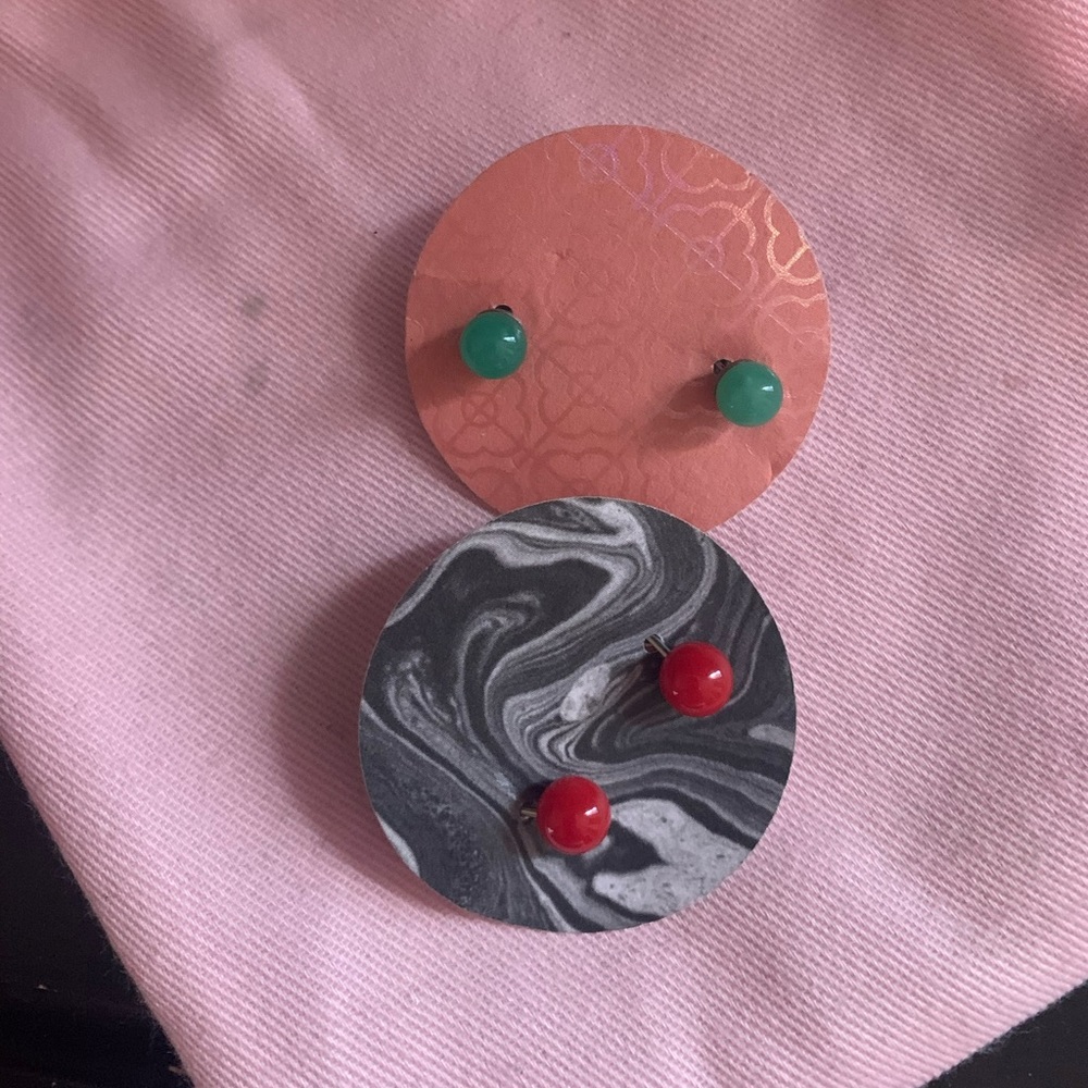 Vintage inspired stud earrings BRAND NEW